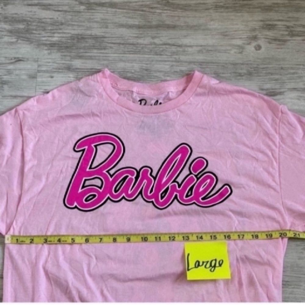 Barbie NWOT Short Sleeve Black Tee Womens 
New without Tags M/L - Picture 6 of 11
